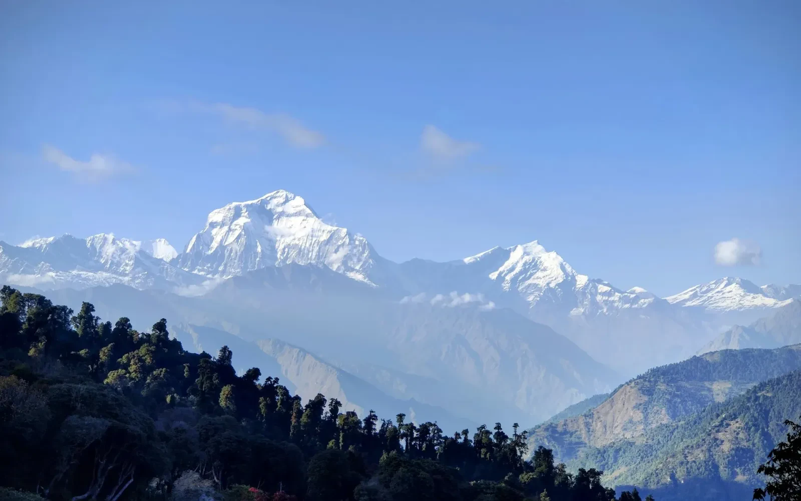 Mount Dhaulagiri (8,167 meters)