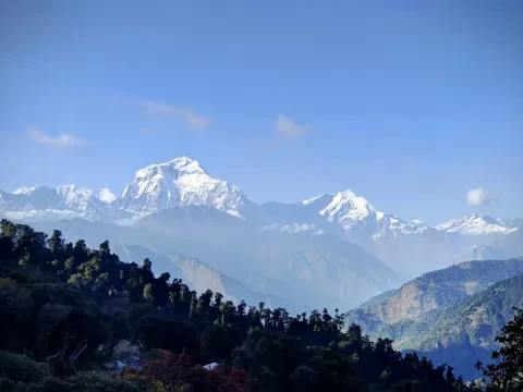 Mount Dhaulagiri (8,167 meters)