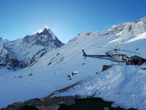 Annapurna Base Camp Helicopter Tour