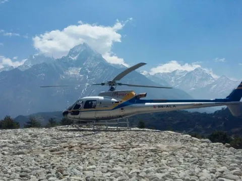 Namche to Kathmandu Helicopter Flight: The Easiest Way to Return from Everest