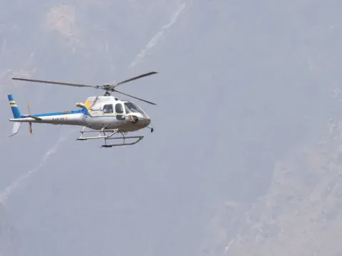 Exploring the Everest Region by Helicopter: Tengboche to Kathmandu Route