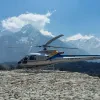 Helicopter to Namche