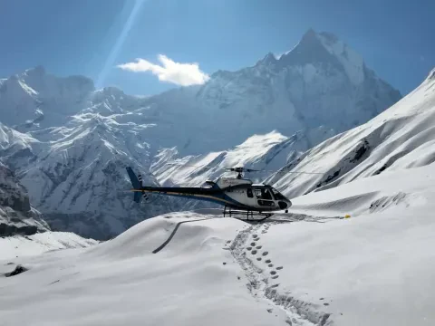 Annapurna Base Camp Helicopter Flight