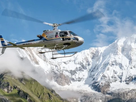 Explore the Annapurna Region with Private Helicopter Charter Flights in Nepal
